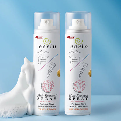 New Original Ecrin Hair Removal Foaming Spray Advance Formula with Refreshing Fragrance 200ml