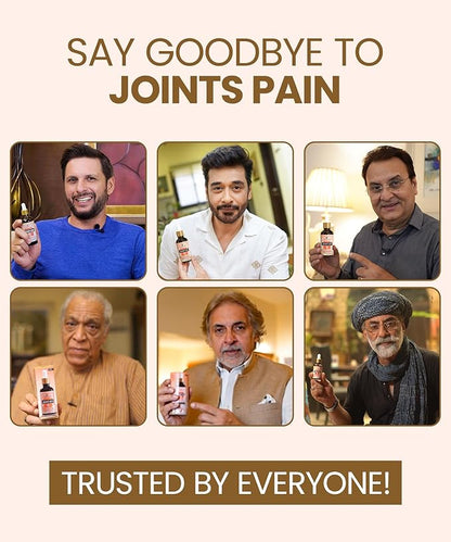 Joint On Oil – Pain Relief Blend for Joints, Knee, Back, Stiffness, Swelling, Arthritis, and Tennis Elbow – Joint Pain Relief Oil for Strains and Sprains