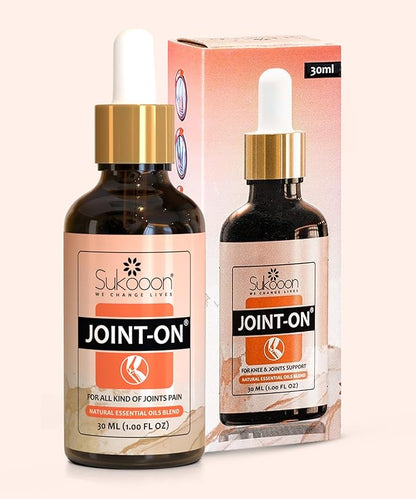 Joint On Oil – Pain Relief Blend for Joints, Knee, Back, Stiffness, Swelling, Arthritis, and Tennis Elbow – Joint Pain Relief Oil for Strains and Sprains